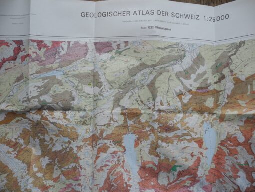 Geologischer Atlas – 1232 Oberalppas