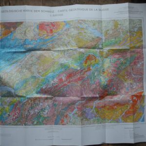 Geologische Karte der Schweiz