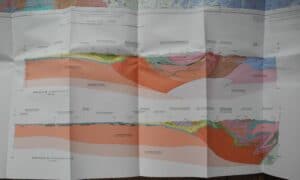 Tektonische Karte der Schweiz