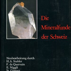 Die Mineralfunde der Schweiz von R.L. Parker